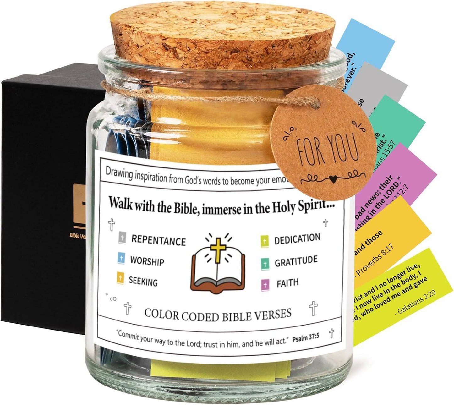 Bible Verses in a Jar 90 Verses Jar