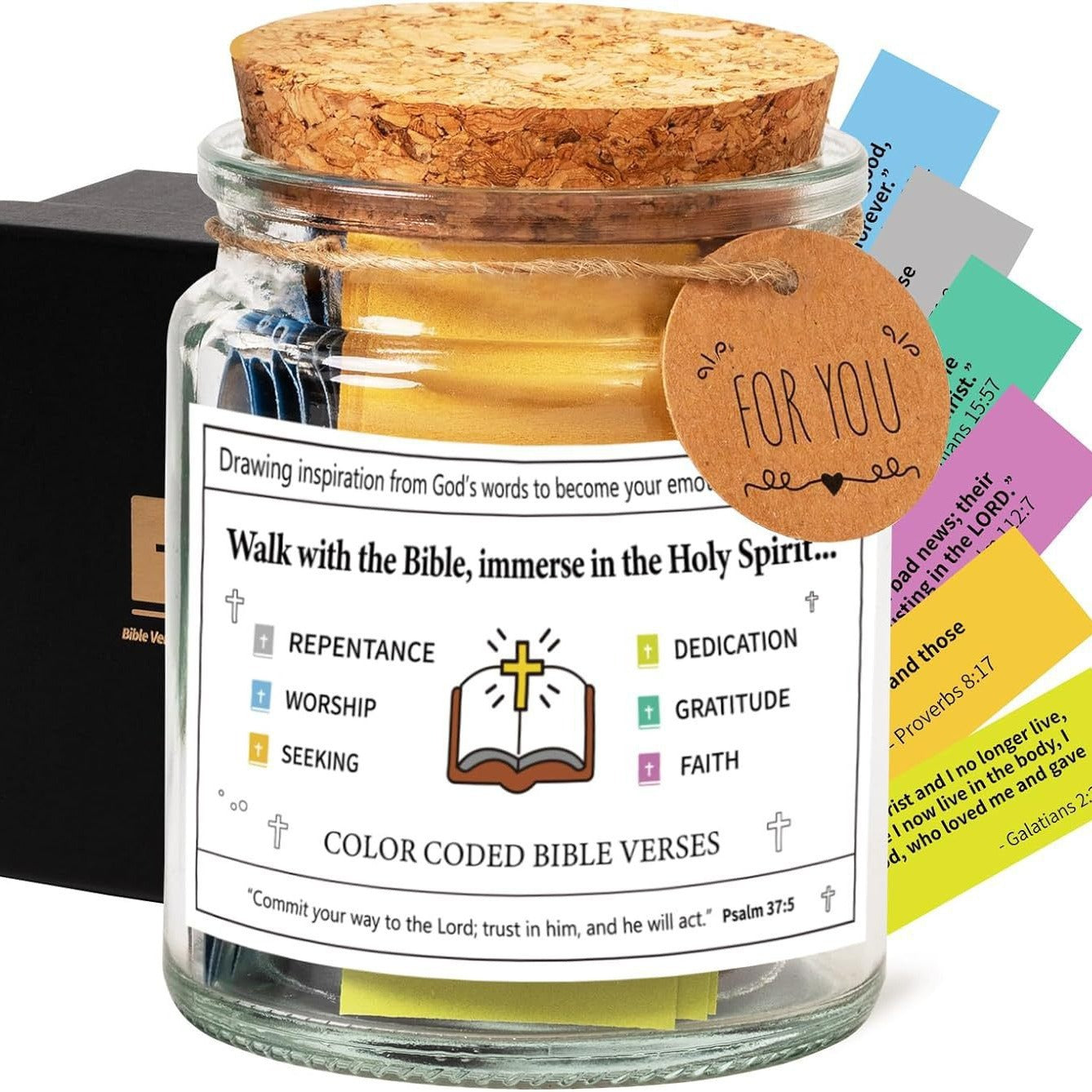 Bible Verses in a Jar 90 Verses Jar