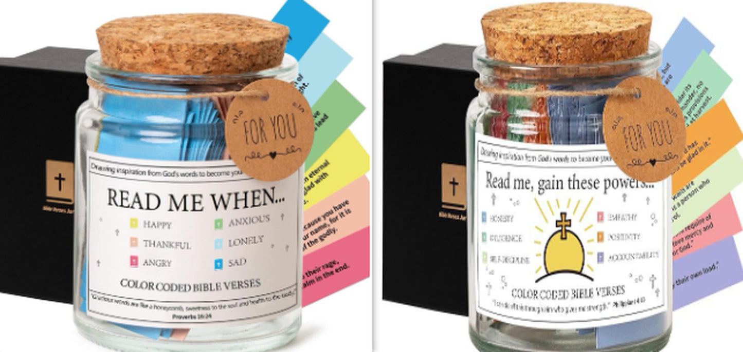 Bible Verses in a Jar 90 Verses Jar