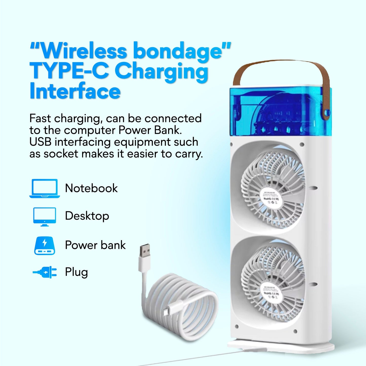 2025 SMART PORTABLE FAN