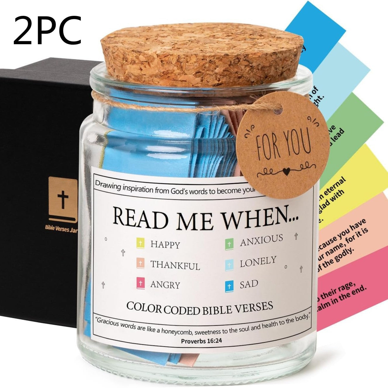 Bible Verses in a Jar 90 Verses Jar