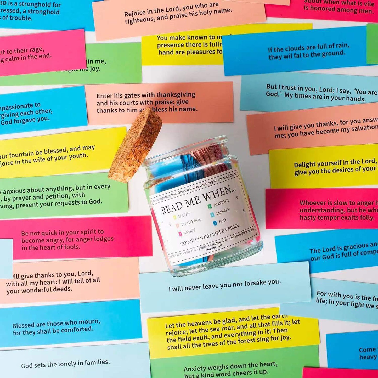 Bible Verses in a Jar 90 Verses Jar