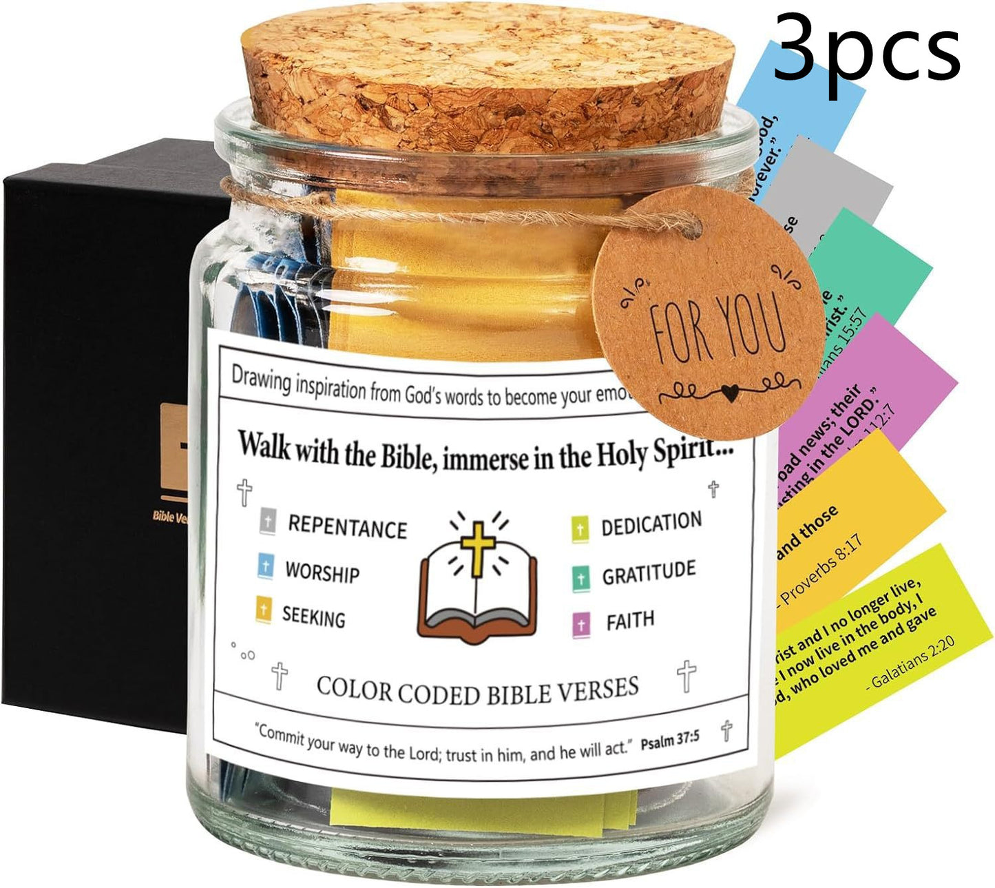 Bible Verses in a Jar 90 Verses Jar