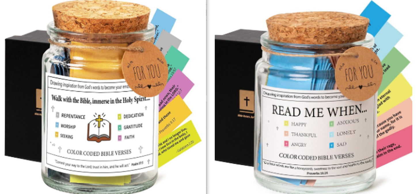Bible Verses in a Jar 90 Verses Jar