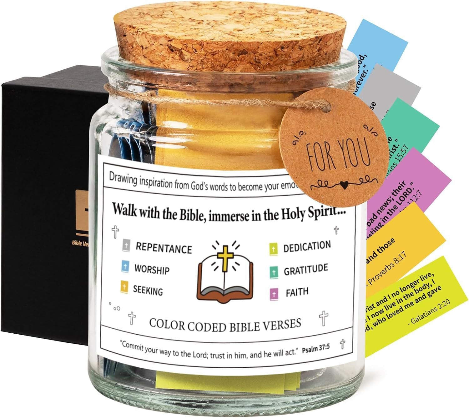 Bible Verses in a Jar 90 Verses Jar