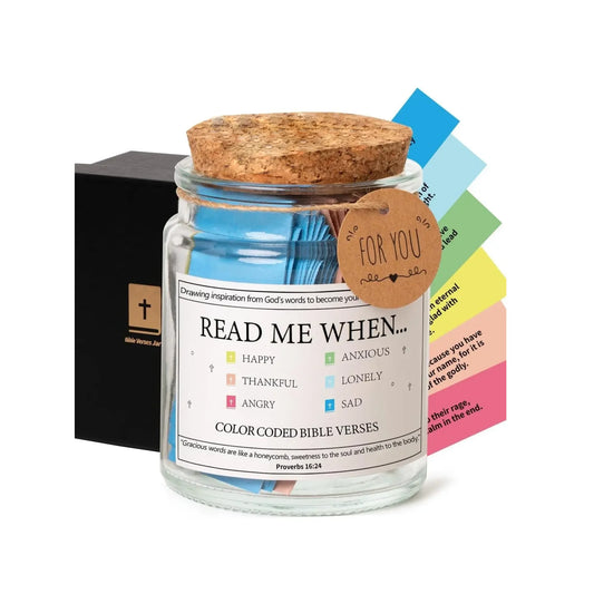 2025 Dropshipping Bible Verses in Jar Bible Verses for Emotions and Feelings Verse Prayer Request Cards Christian Bible Gifts
